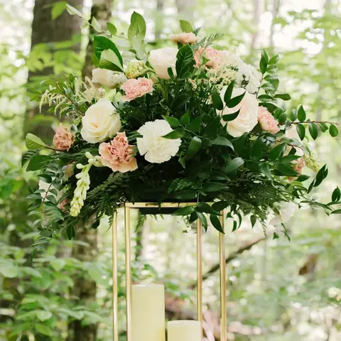 Table Centrepiece, from the sample wedding decor board.