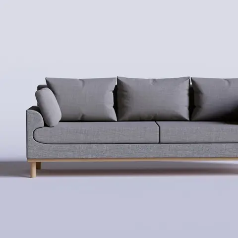 Two-Seat Sofa, Grey, from the sample rental property board.